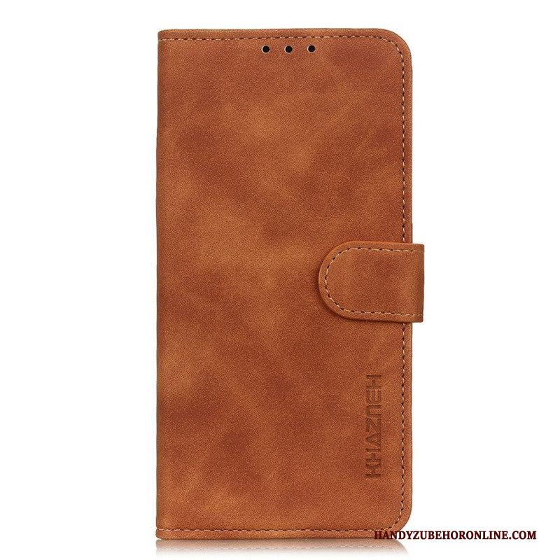 Folio-hoesje voor Sony Xperia 1 IV Khazneh Vintage Leereffect