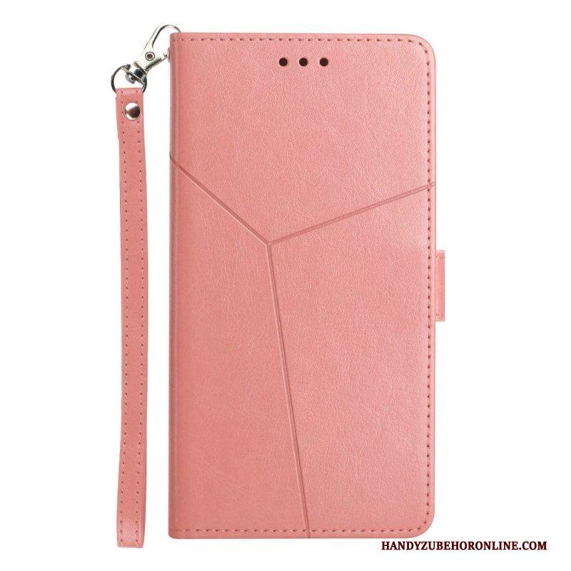 Folio-hoesje voor Sony Xperia 5 IV Met Ketting Y-patroon Met Bandjes