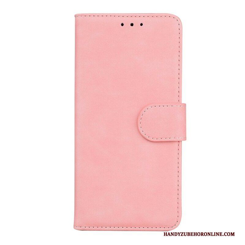 Folio-hoesje voor Xiaomi Redmi Note 10 5G Vintage Naaien