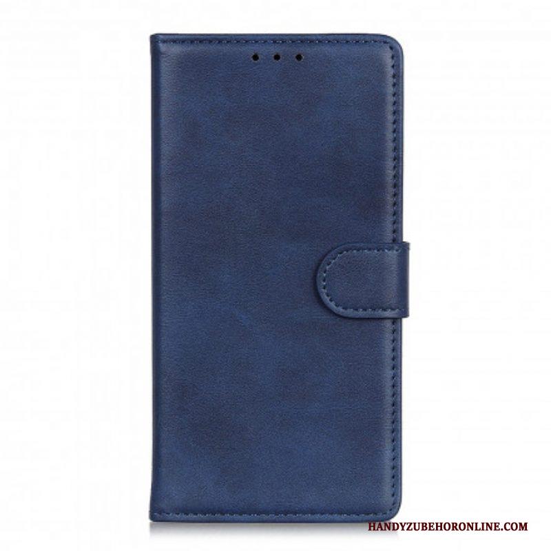 Folio-hoesje voor Xiaomi Redmi Note 10 Pro Retro Mat Leereffect