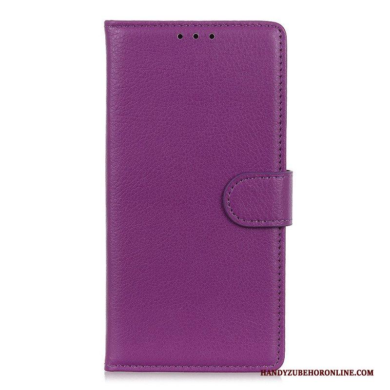 Folio-hoesje voor Xiaomi Redmi Note 11 / 11S Traditioneel Lychee