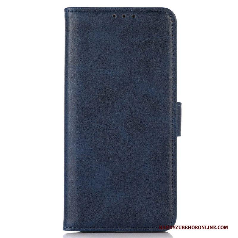 Folio-hoesje voor Xiaomi Redmi Note 12 4G Leer-effect