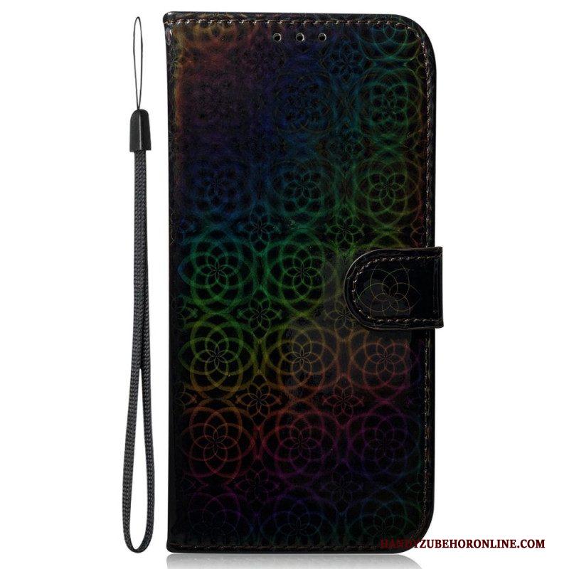 Folio-hoesje voor iPhone 14 Pro Disco-stijl