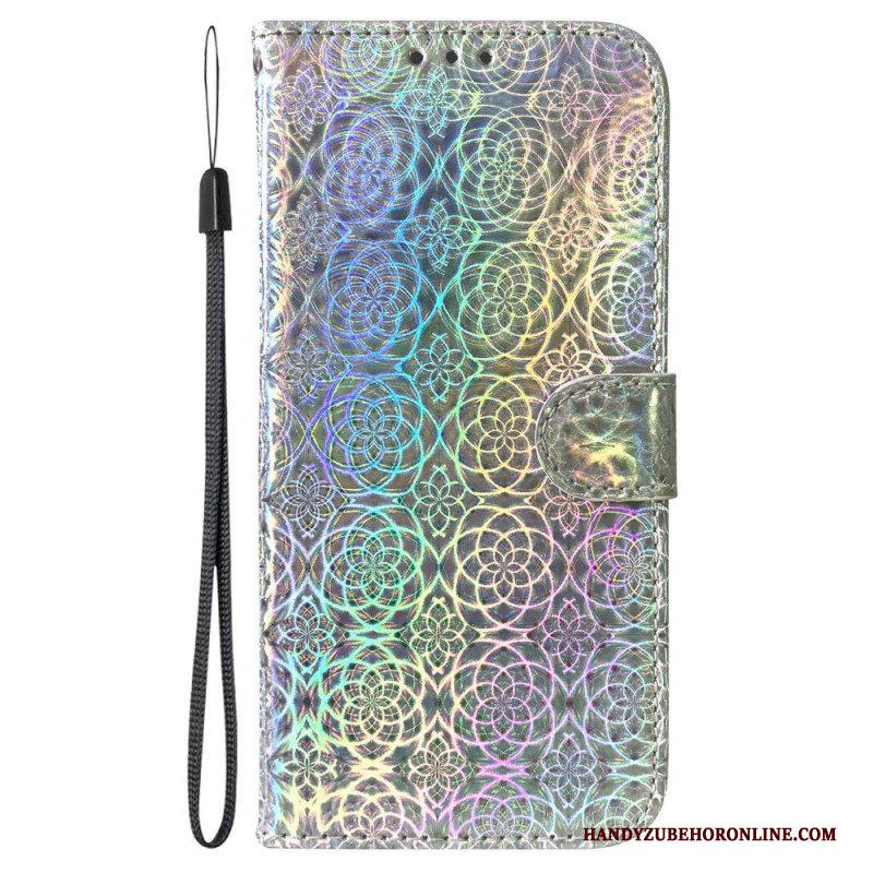 Folio-hoesje voor iPhone 14 Pro Disco-stijl