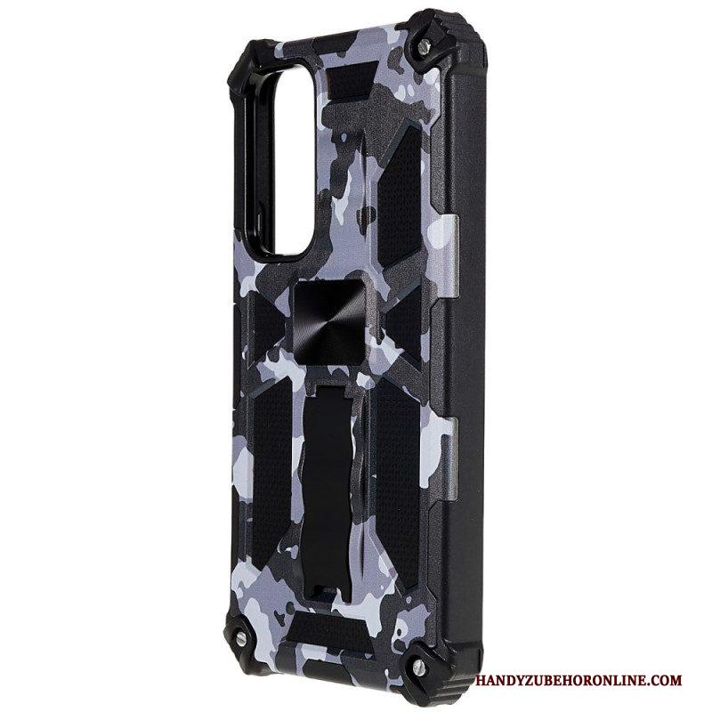 Hoesje voor Samsung Galaxy A54 5G Camouflage Verwijderbare Ondersteuning