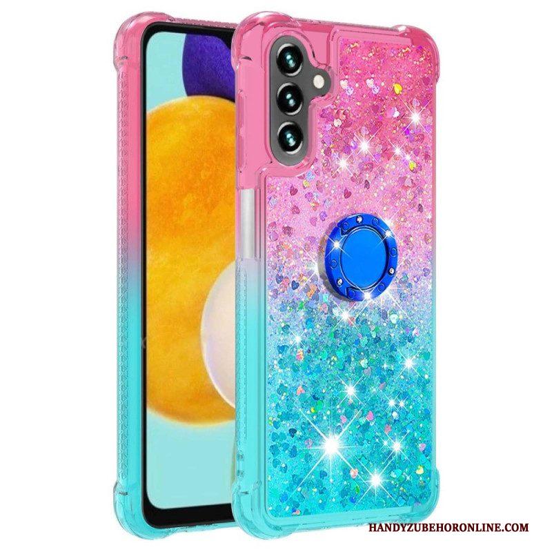 Hoesje voor Samsung Galaxy A54 5G Glitter Ringbeugel