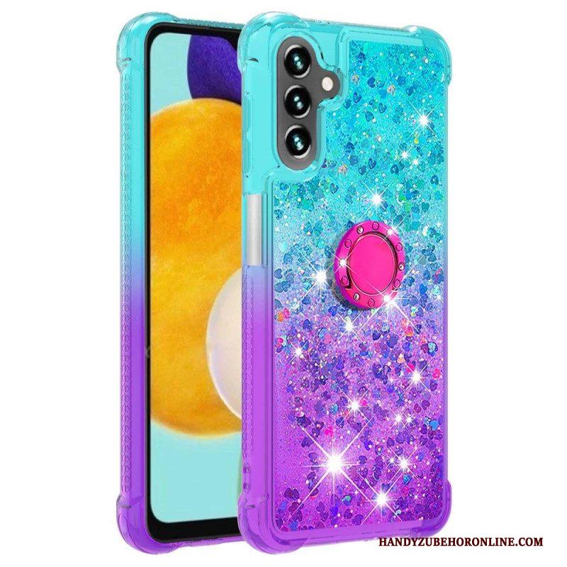 Hoesje voor Samsung Galaxy A54 5G Glitter Ringbeugel