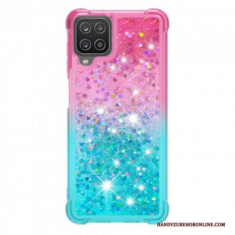 Hoesje voor Samsung Galaxy M12 / A12 Pailletten Kleuren