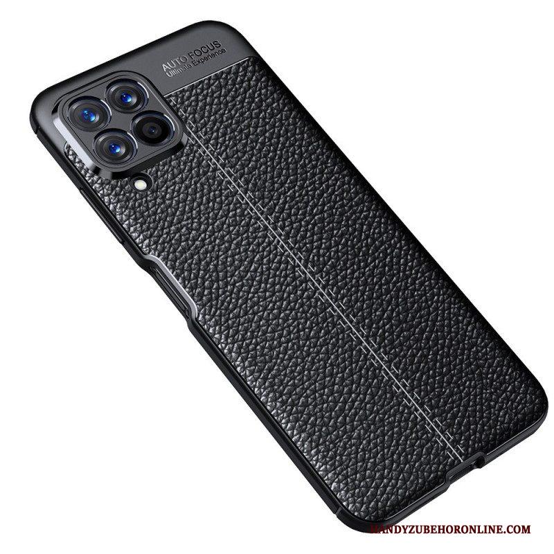 Hoesje voor Samsung Galaxy M53 5G Lychee Lederen Stijl