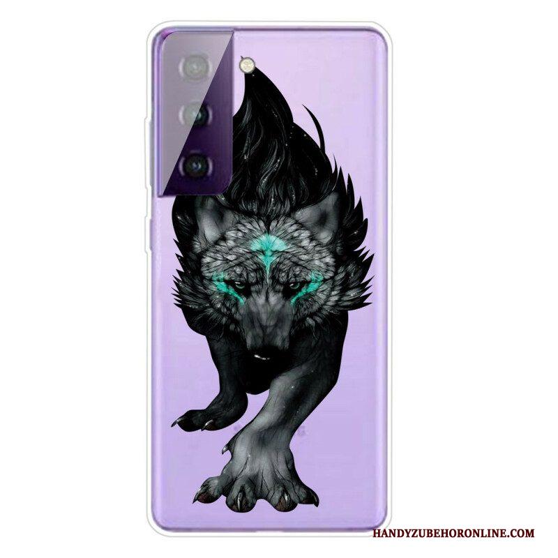 Hoesje voor Samsung Galaxy S21 FE Koninklijke Wolf