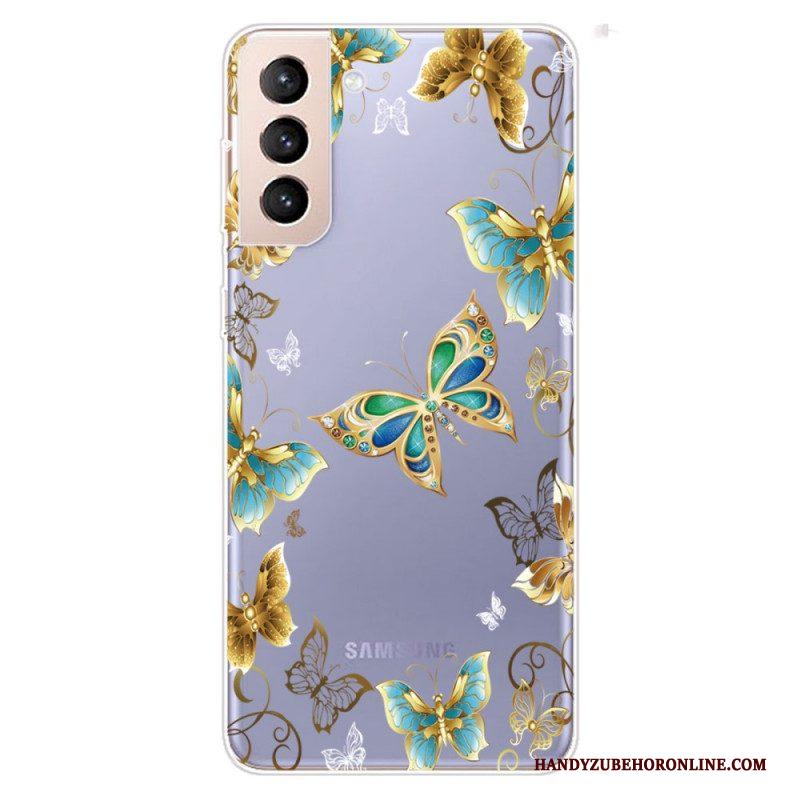 Hoesje voor Samsung Galaxy S22 5G Ontwerp Vlinders