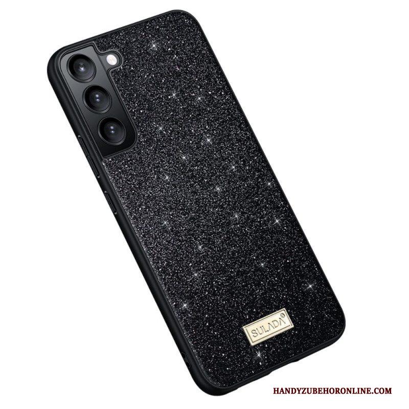 Hoesje voor Samsung Galaxy S22 5G Sulada-pailletten