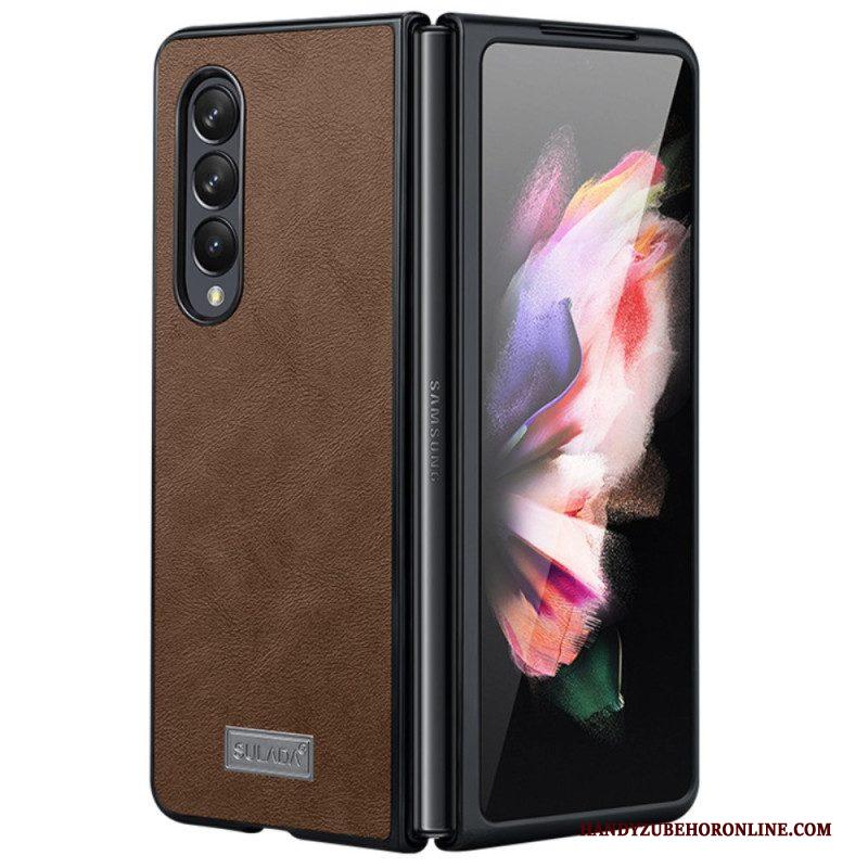 Hoesje voor Samsung Galaxy Z Fold 4 Sulada Textuur Coid