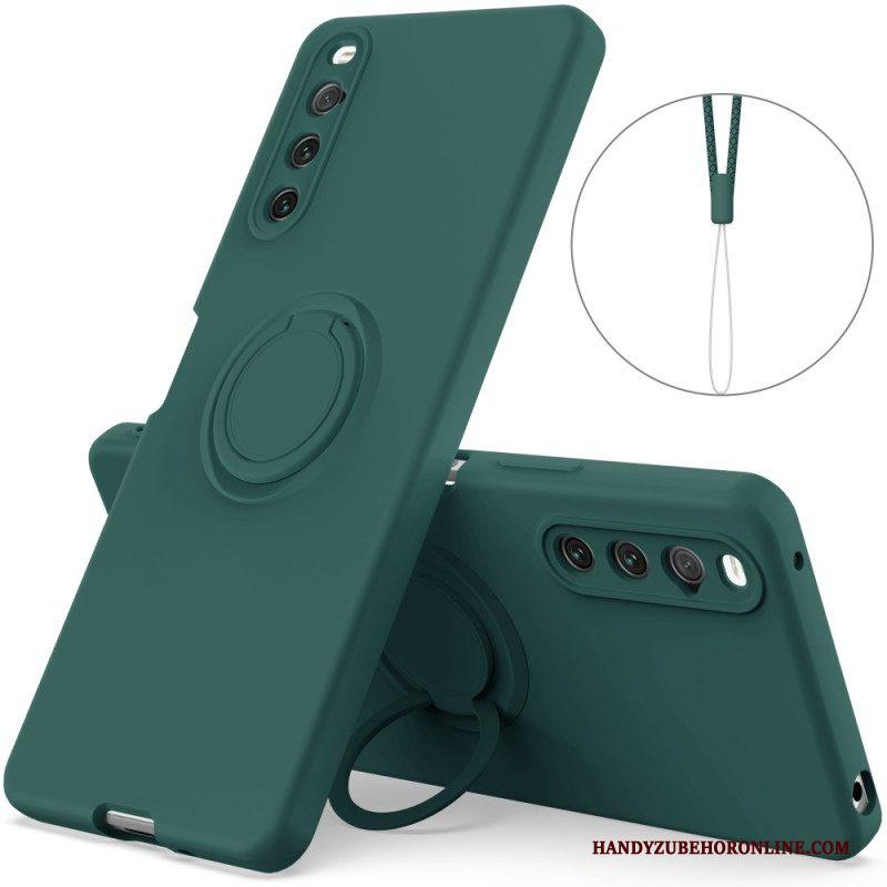 Hoesje voor Sony Xperia 10 IV Verenigde Ringbeugel