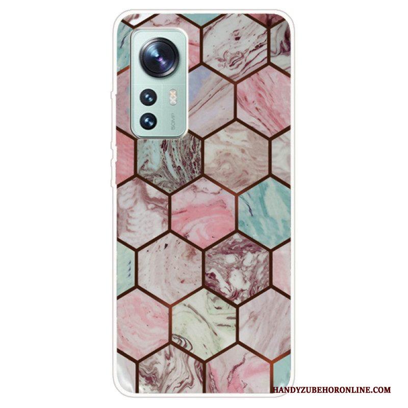 Hoesje voor Xiaomi 12 / 12X Marmeren Stijl