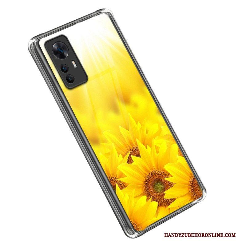 Hoesje voor Xiaomi 12T / 12T Pro Variatie Zonnebloemen