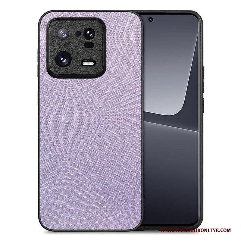 Hoesje voor Xiaomi 13 Pro Stijl Leer Kleur