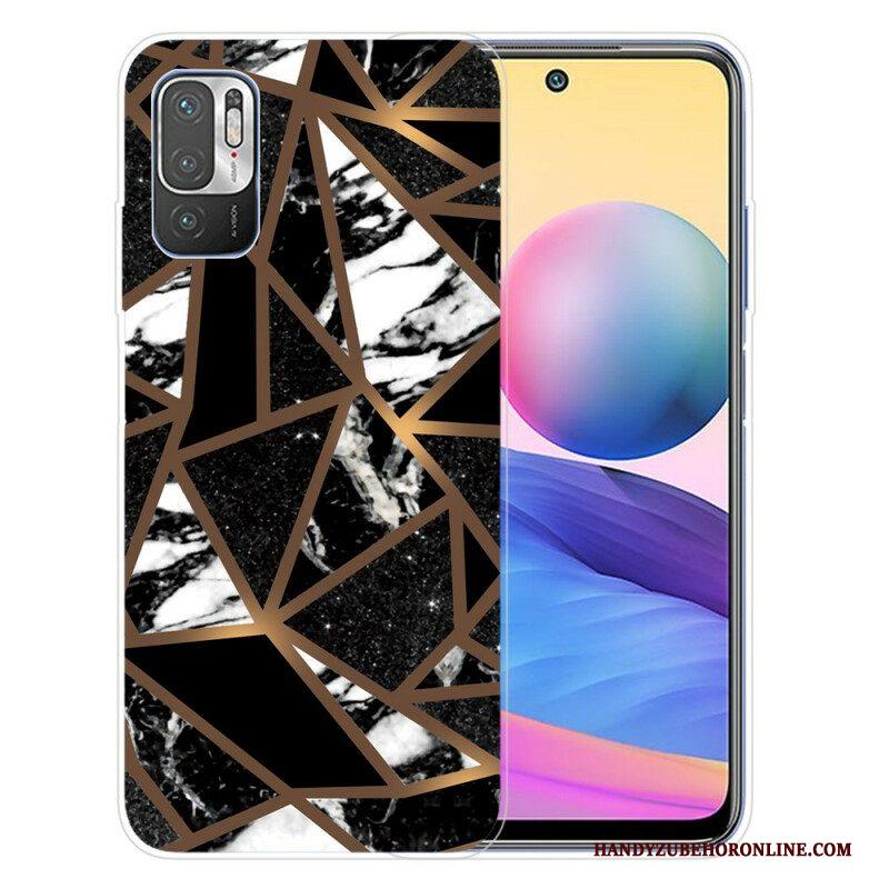 Hoesje voor Xiaomi Redmi Note 10 5G Geometrisch Marmer