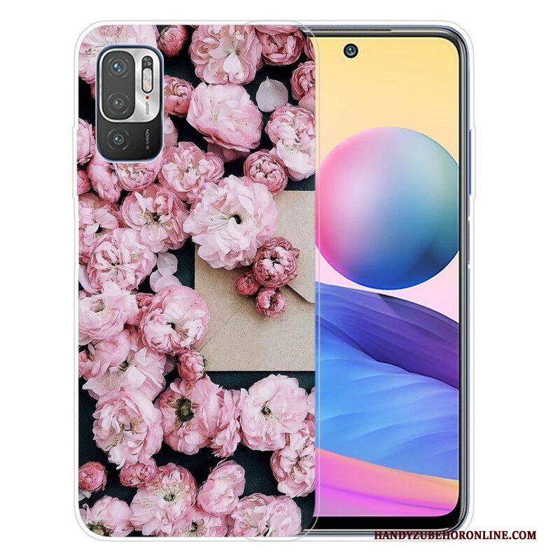 Hoesje voor Xiaomi Redmi Note 10 5G Intense Bloemen