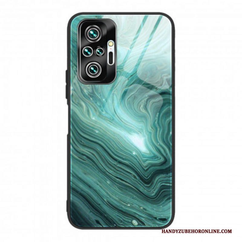 Hoesje voor Xiaomi Redmi Note 10 Pro Designkleuren Gehard Glas