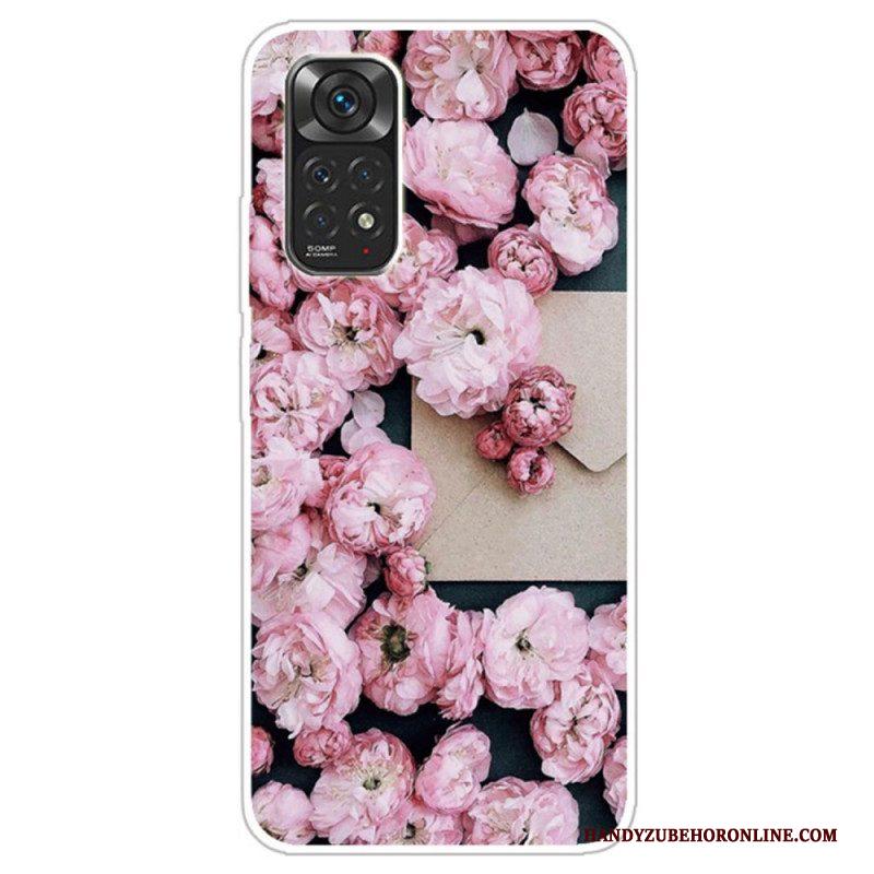 Hoesje voor Xiaomi Redmi Note 11 / 11S Intense Bloemen