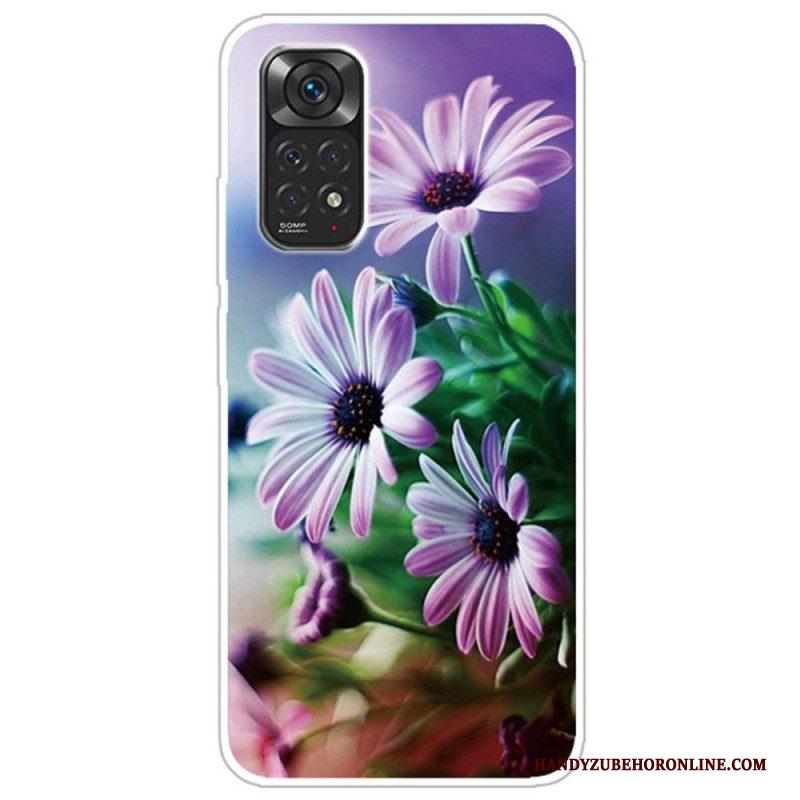 Hoesje voor Xiaomi Redmi Note 11 / 11S Realistische Bloemen