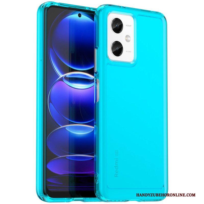 Hoesje voor Xiaomi Redmi Note 12 5G Transparante Candy-serie