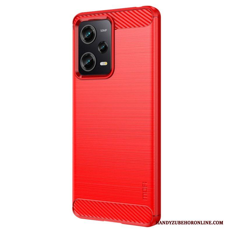 Hoesje voor Xiaomi Redmi Note 12 Pro Mofi Geborsteld Koolstofvezel