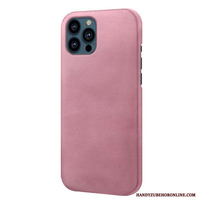 Hoesje voor iPhone 13 Pro Ksq Leereffect