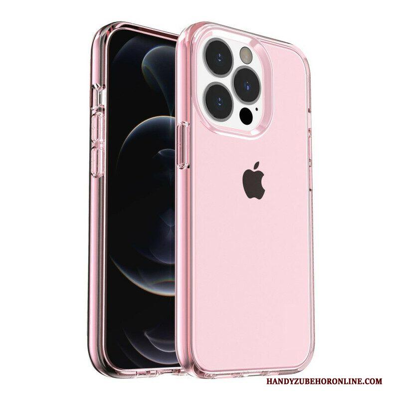 Hoesje voor iPhone 13 Pro Transparant Getint