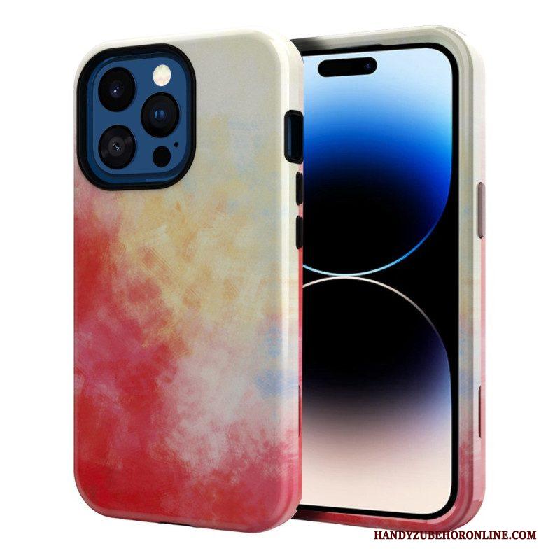 Hoesje voor iPhone 14 Pro Fantastisch Marmer