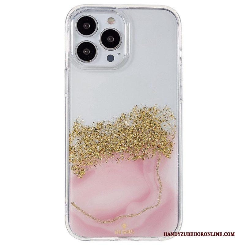 Hoesje voor iPhone 14 Pro Glitter Kunst