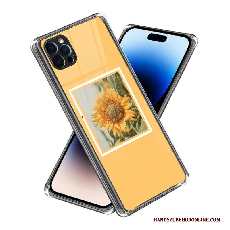 Hoesje voor iPhone 14 Pro Max Zonnebloemen