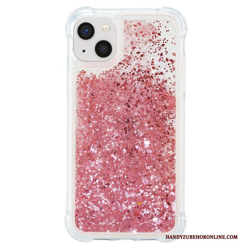 Hoesje voor iPhone 15 Plus Glitters