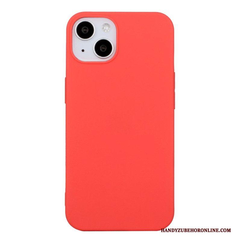 Hoesje voor iPhone 15 Plus Matte Siliconen