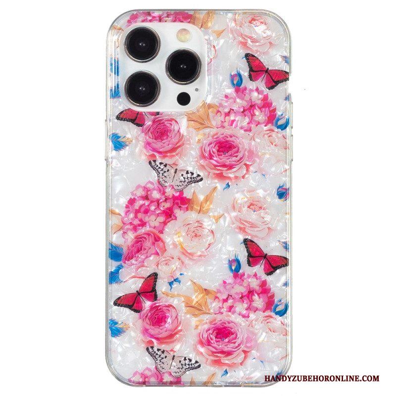 Hoesje voor iPhone 15 Pro Max Bloemen