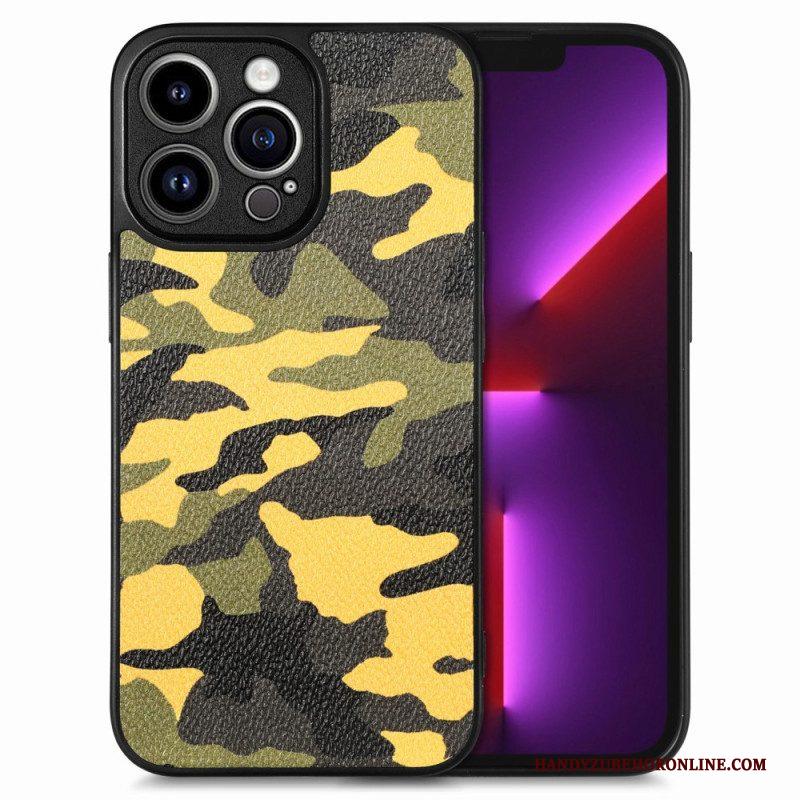 Hoesje voor iPhone 15 Pro Max Militaire Camouflage