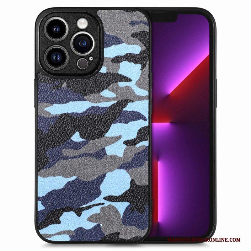 Hoesje voor iPhone 15 Pro Max Militaire Camouflage