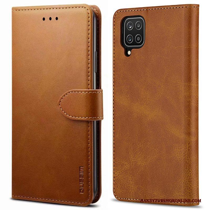 Leren Hoesje voor Samsung Galaxy M12 / A12 Gussim