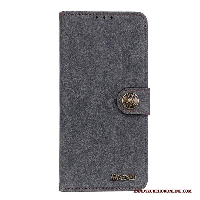 Leren Hoesje voor Sony Xperia 10 IV Vintage Khazneh Splitleer