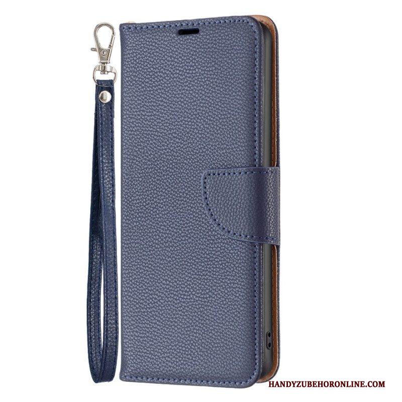 Leren Hoesje voor Xiaomi 13 Pro Lychee Schuine Sluiting