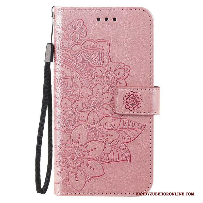 Leren Hoesje voor Xiaomi Redmi Note 10 5G Mandala