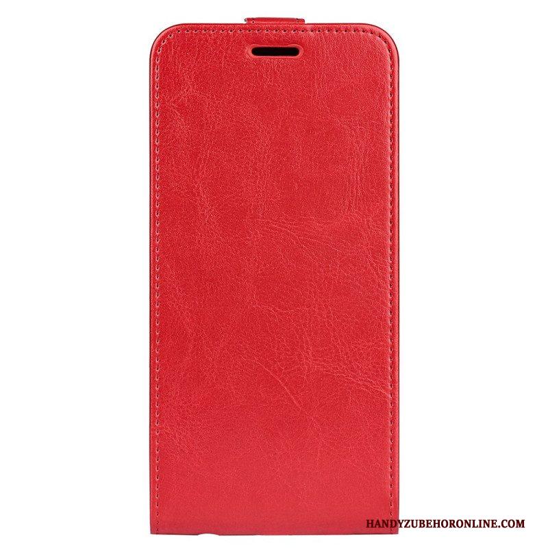 Leren Hoesje voor Xiaomi Redmi Note 11 / 11S Folio-hoesje Verticale Flap Met Leereffect