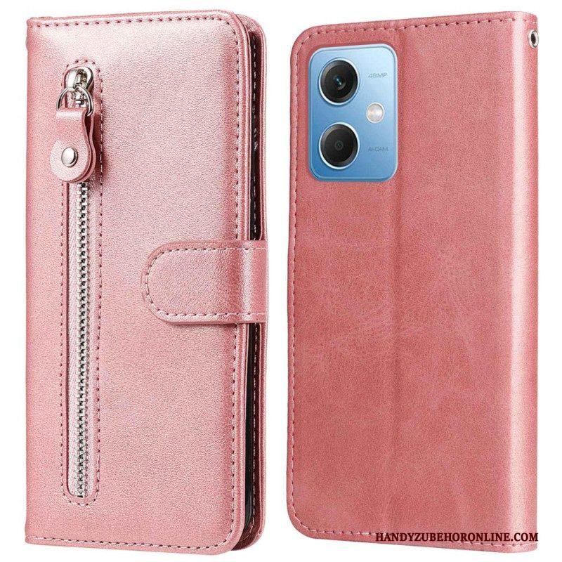 Leren Hoesje voor Xiaomi Redmi Note 12 5G Portemonnee