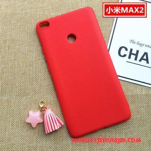 Mi Max 2 Schrobben Mobiele Telefoon Siliconenhoesje Mini Hoesje Telefoon Roze Bescherming