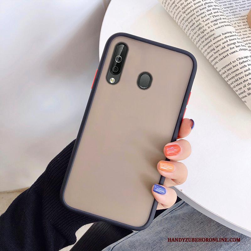 Samsung Galaxy A40s Hoesje Zacht Bescherming Trend Schrobben Net Red Anti-fall