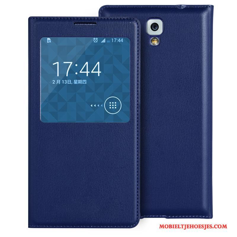 Samsung Galaxy Note 3 Hoesje Telefoon Leer Bescherming Folio Mini Licht Ster