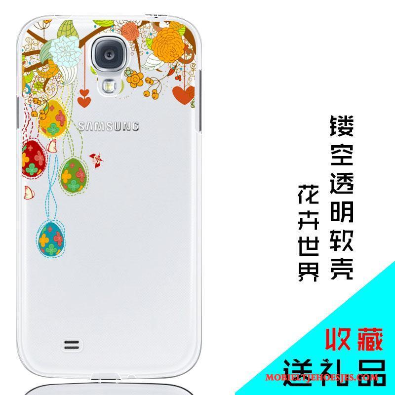 Samsung Galaxy S4 Hoesje Achterklep Hoes Bescherming Ster Mobiele Telefoon Siliconen Groen