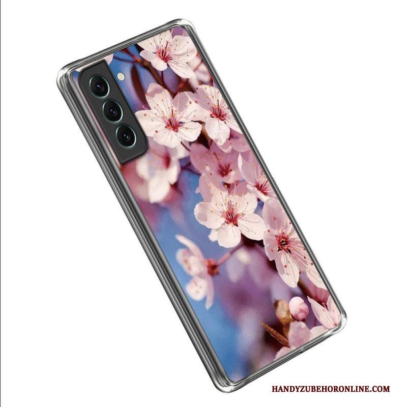 Telefoonhoesje voor Samsung Galaxy S23 Plus 5G Bloemen Siliconen