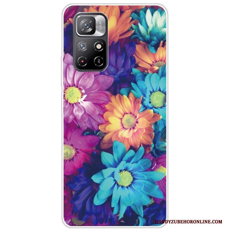 Telefoonhoesje voor Xiaomi Redmi Note 11 Pro Plus 5G Flexibele Bloemen